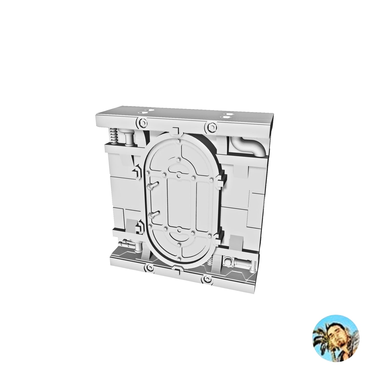 Small Wall Link Door