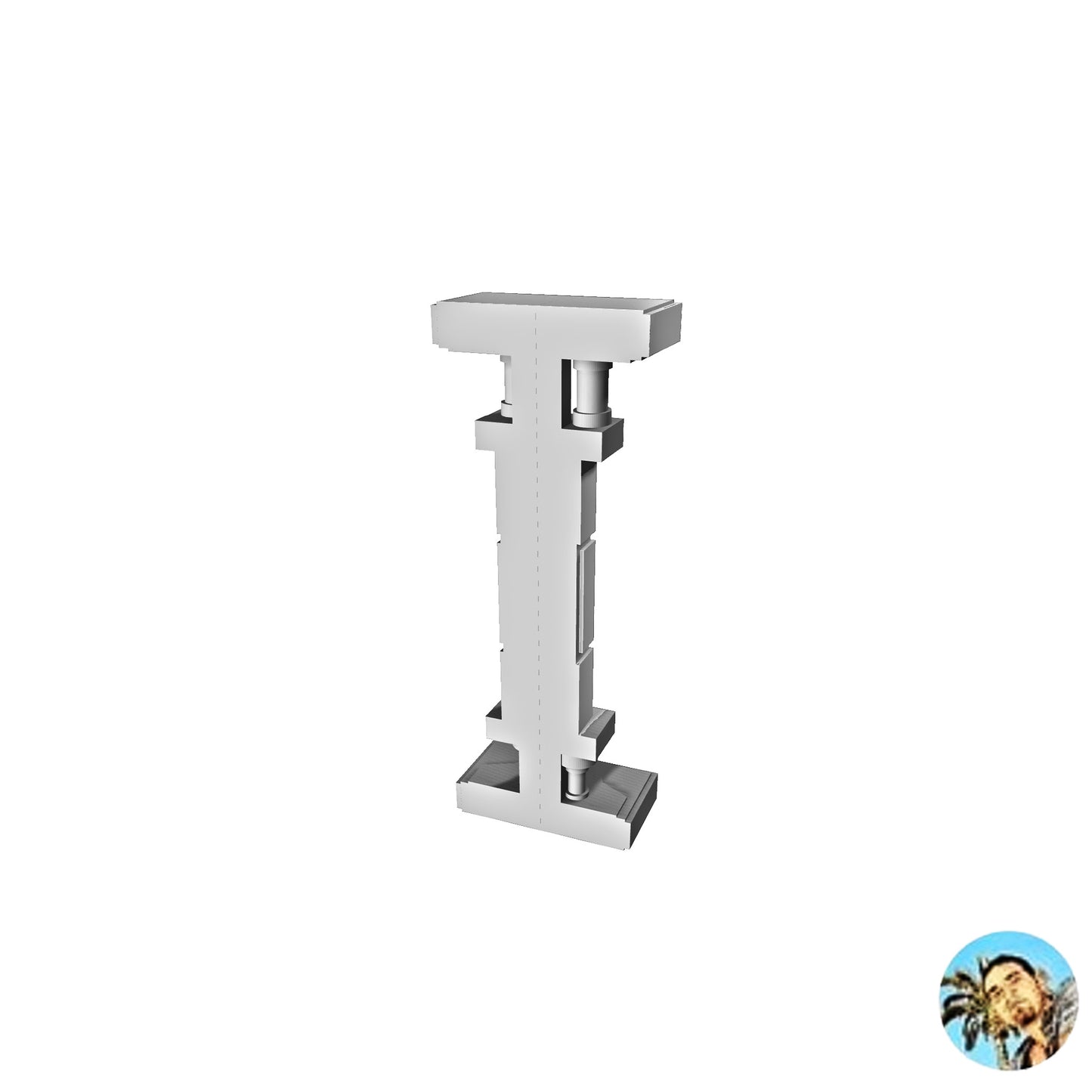Small Wall Link End