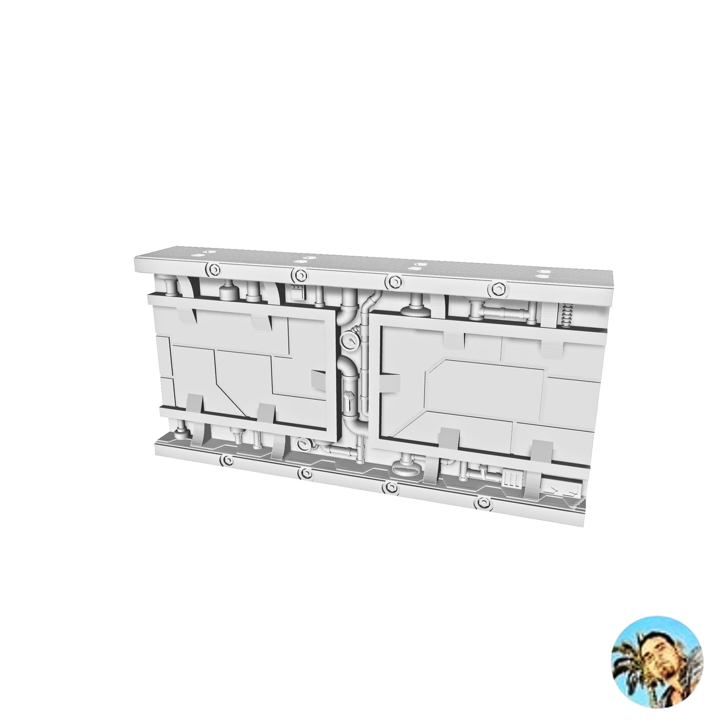 Small Wall Link Model D