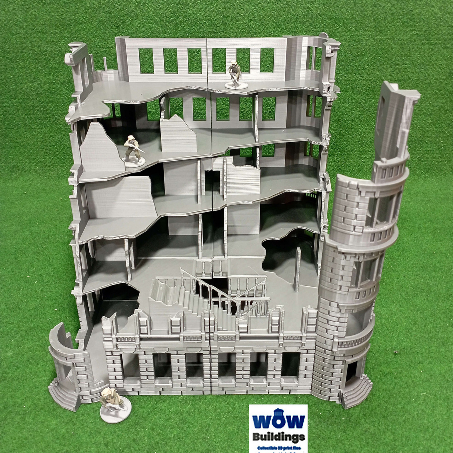 Stalingrad Building Ruined