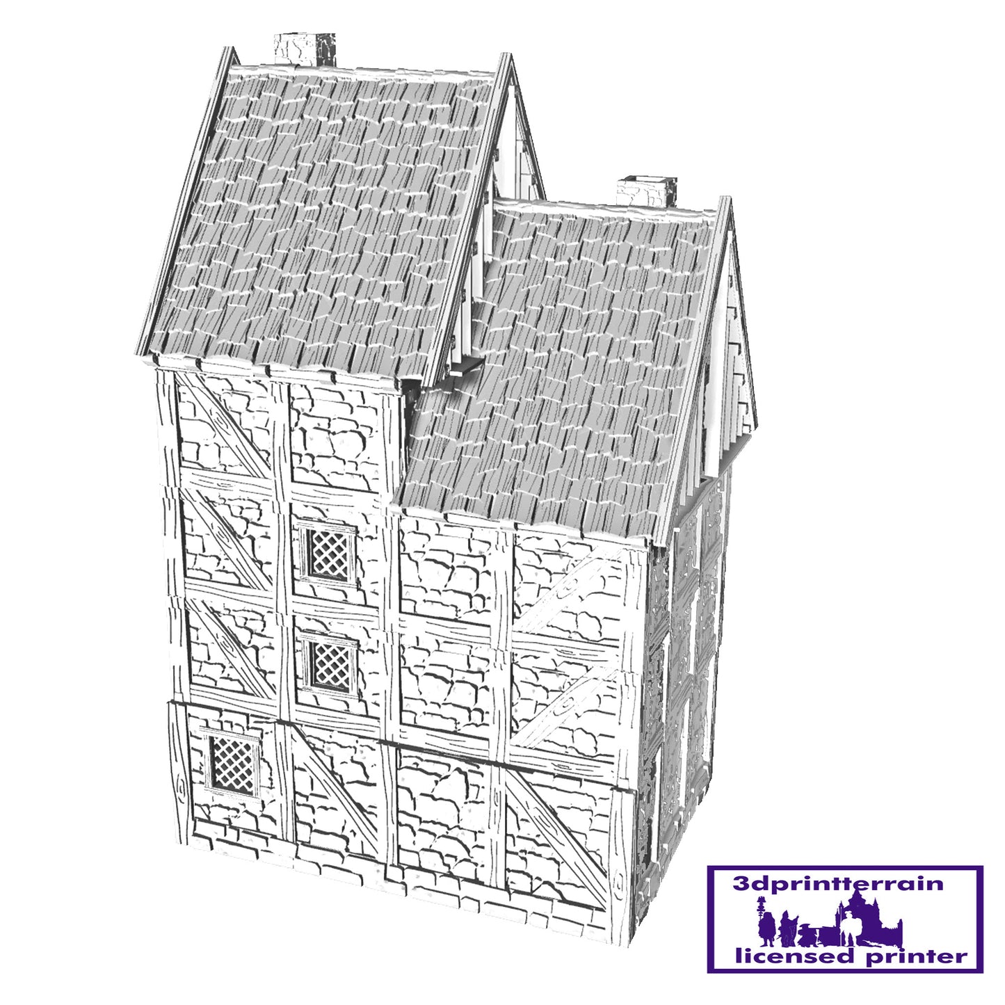 Stone Timbered House 2