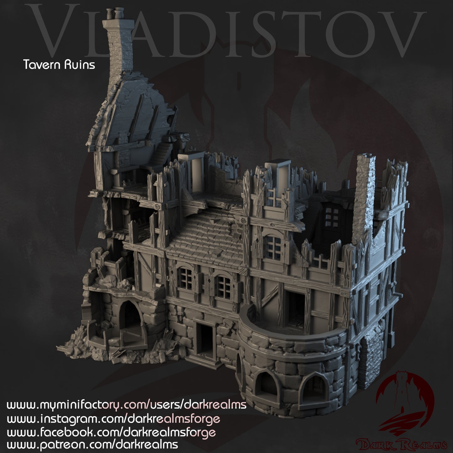 Vladistov Tavern Ruins Transylvania