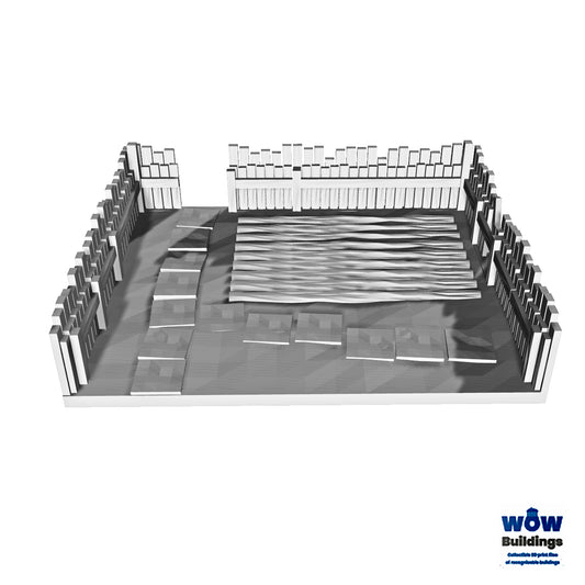 Rear Garden & Vegetarian Garden