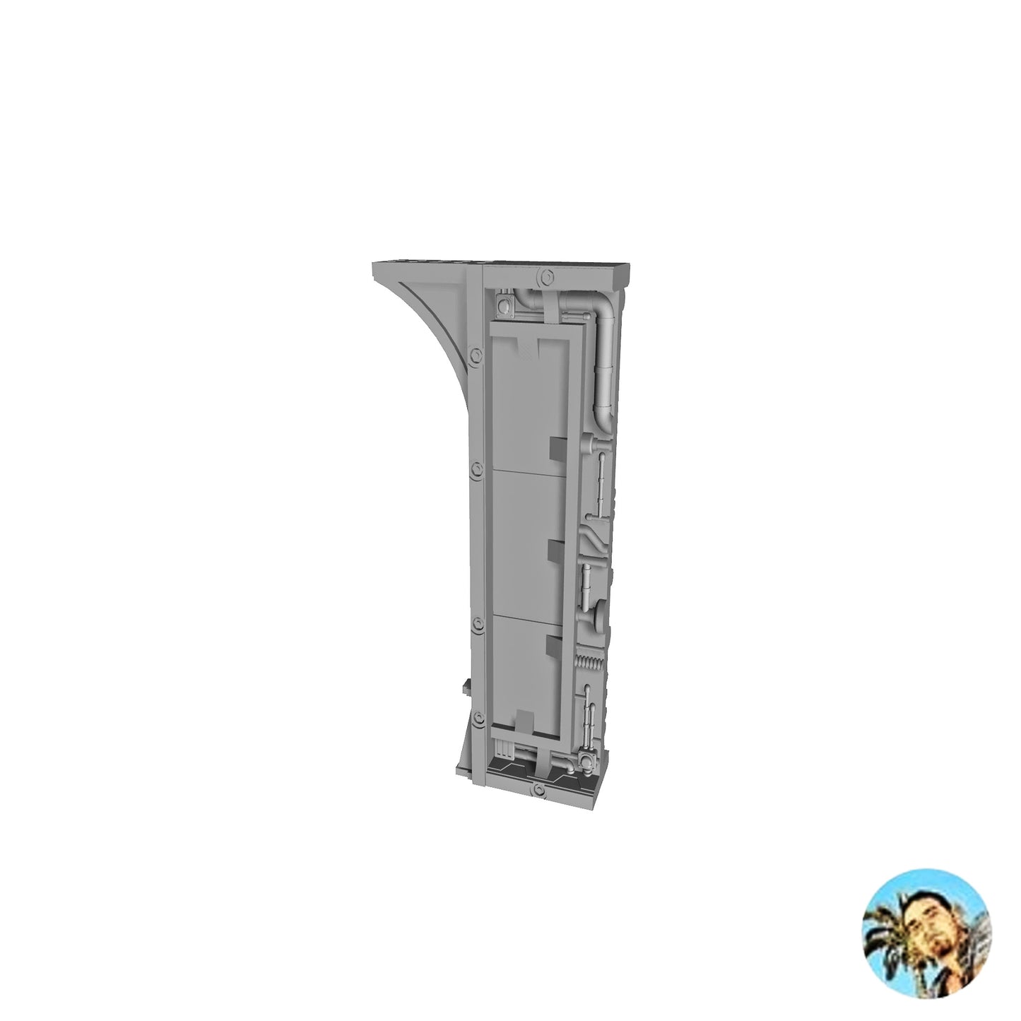 Wall Link End Arch A