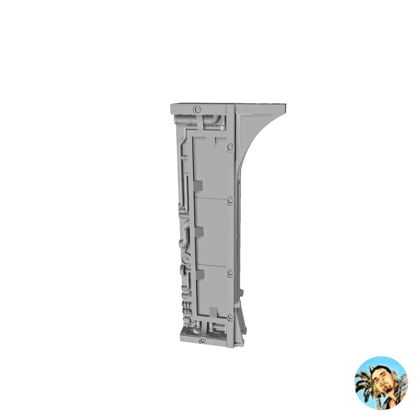 Wall Link End Arch A