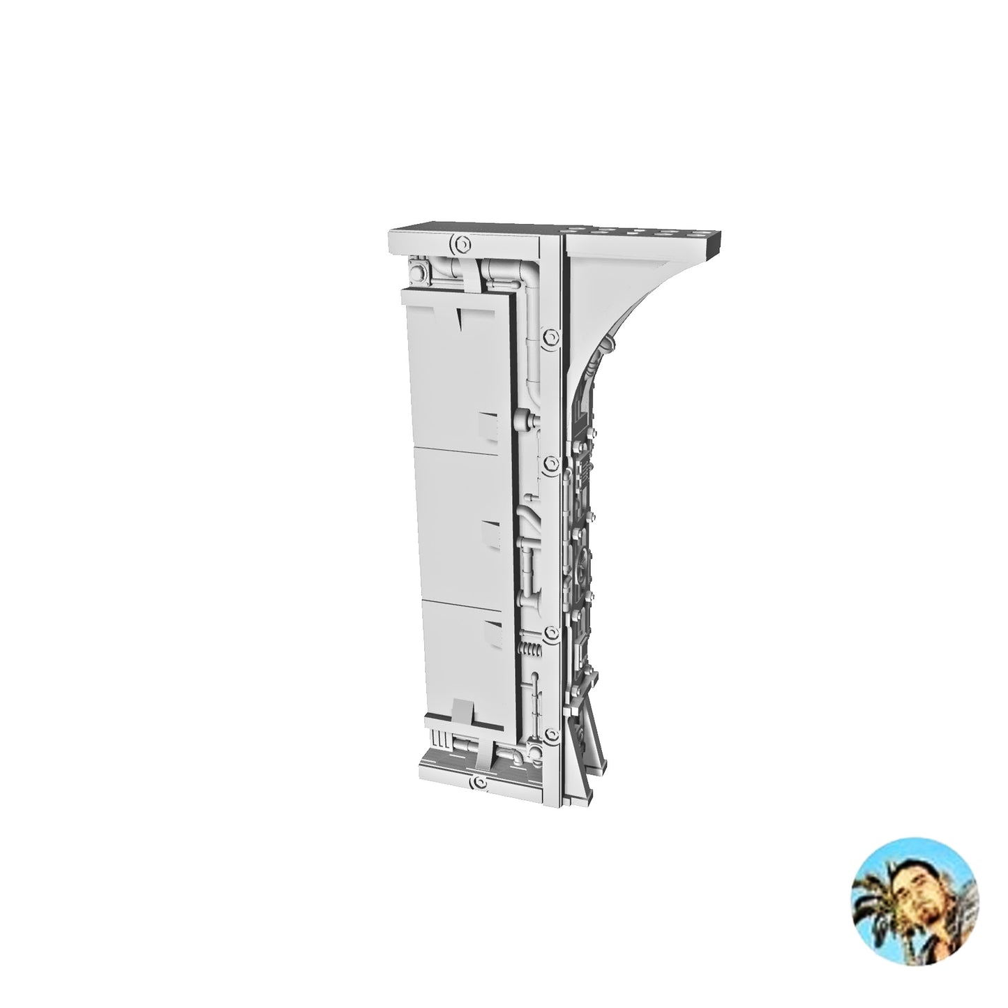 Wall Link End Arch B