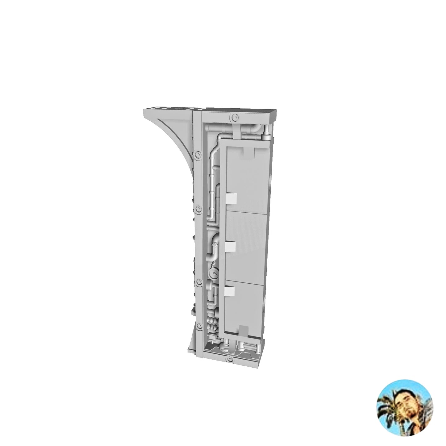 Wall Link End Arch B
