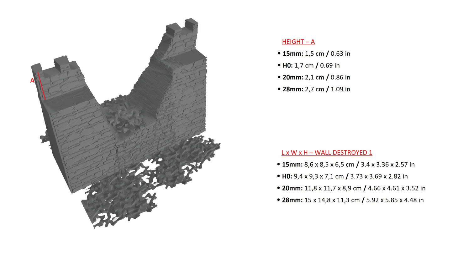 Single Parts Town Wall C