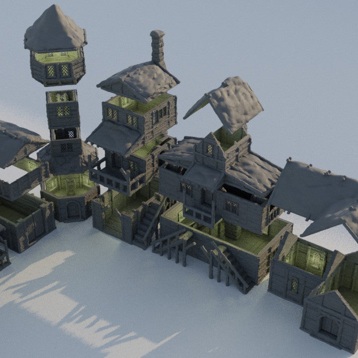 Winter Forest Village