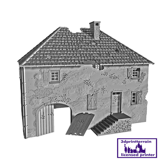 Saint-Privat House 1 Damaged