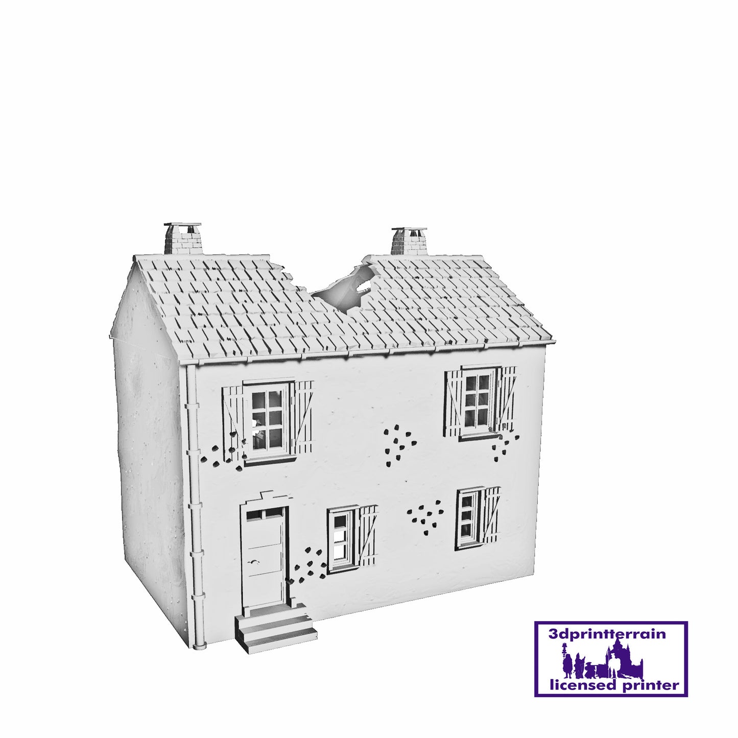 Saint-Privat House 5 Damaged