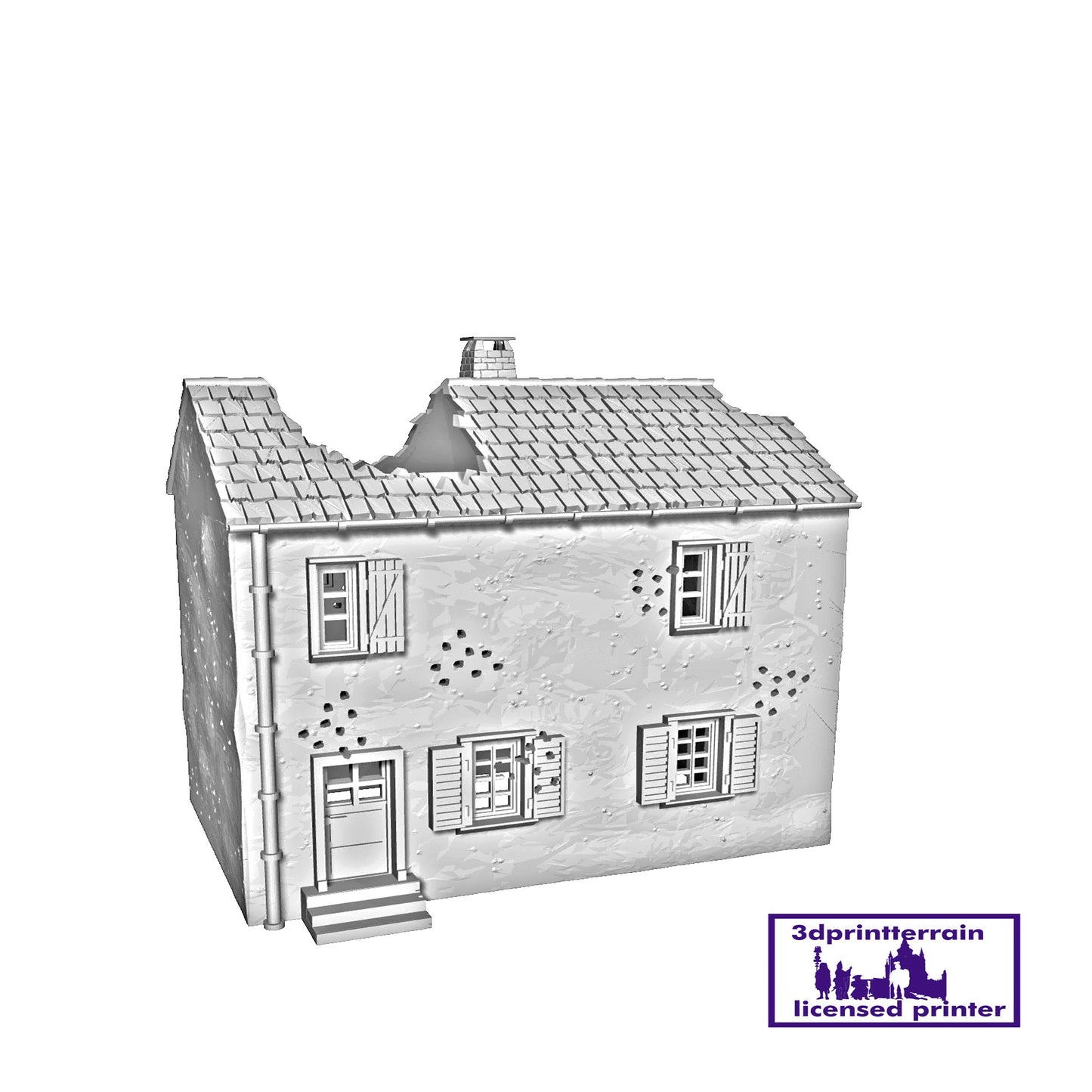 Saint-Privat House 4 Damaged