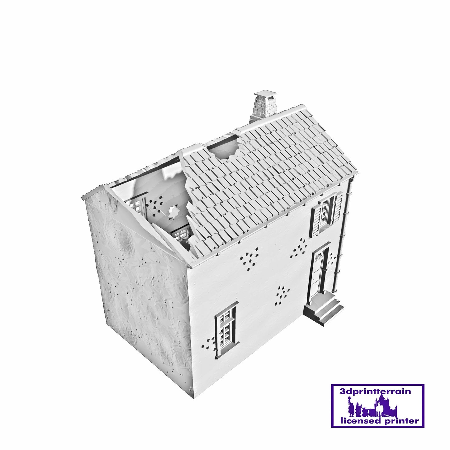 Saint-Privat House 3 Damaged