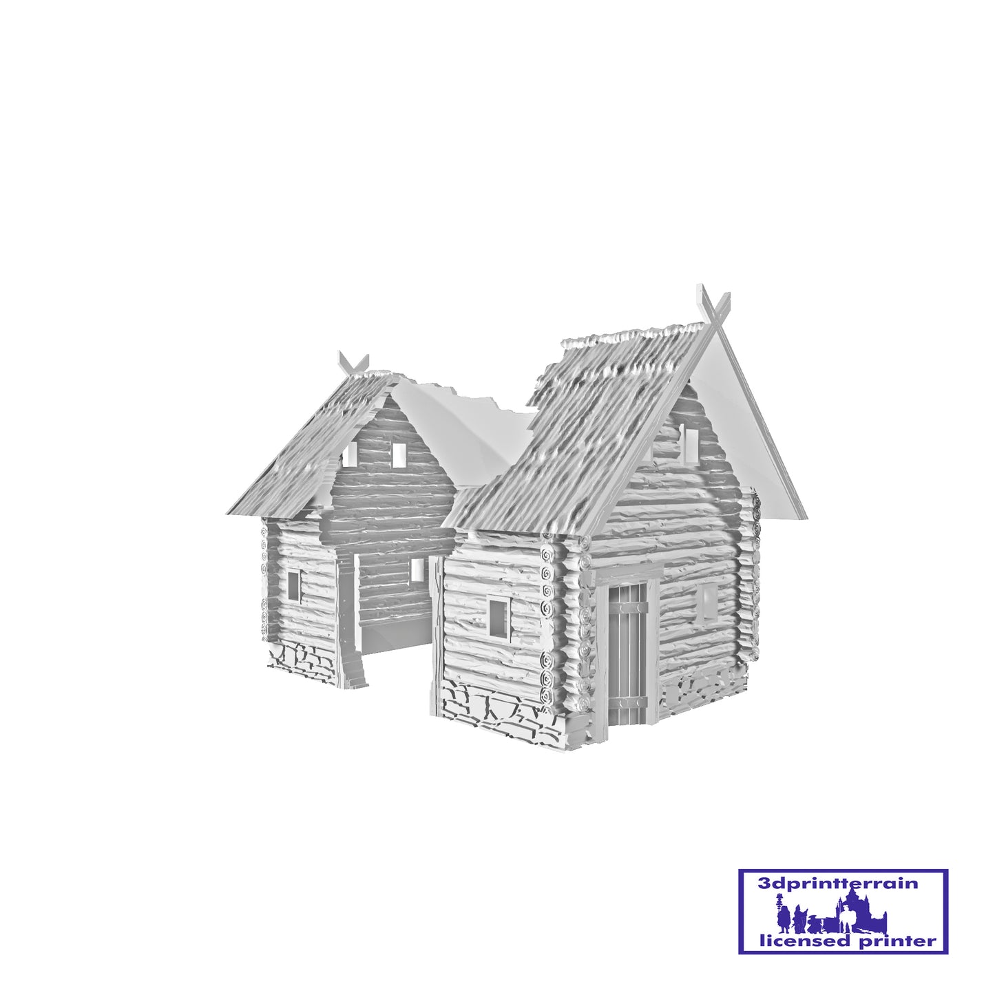 Russian Village Destroyed Barn