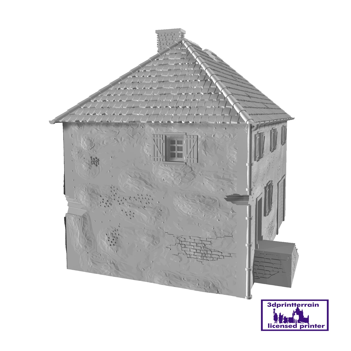 Saint-Privat House 1 Damaged