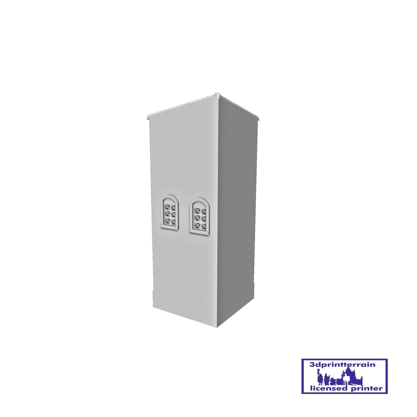 Insulae Building 13 Corner Right Two Story Roman City