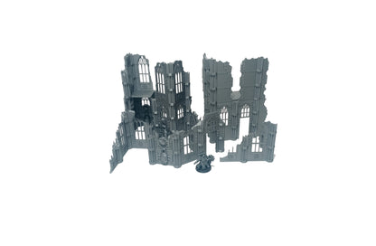 Gothic Ruined Buildings Set A