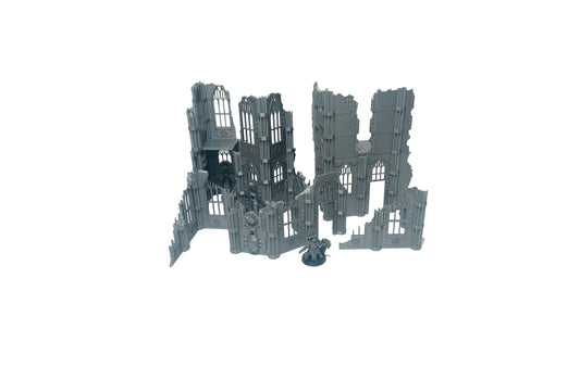 Gothic Ruined Buildings Set A