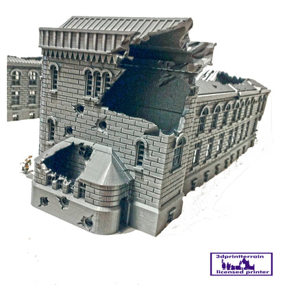 Stalingrad Commissars House Damaged