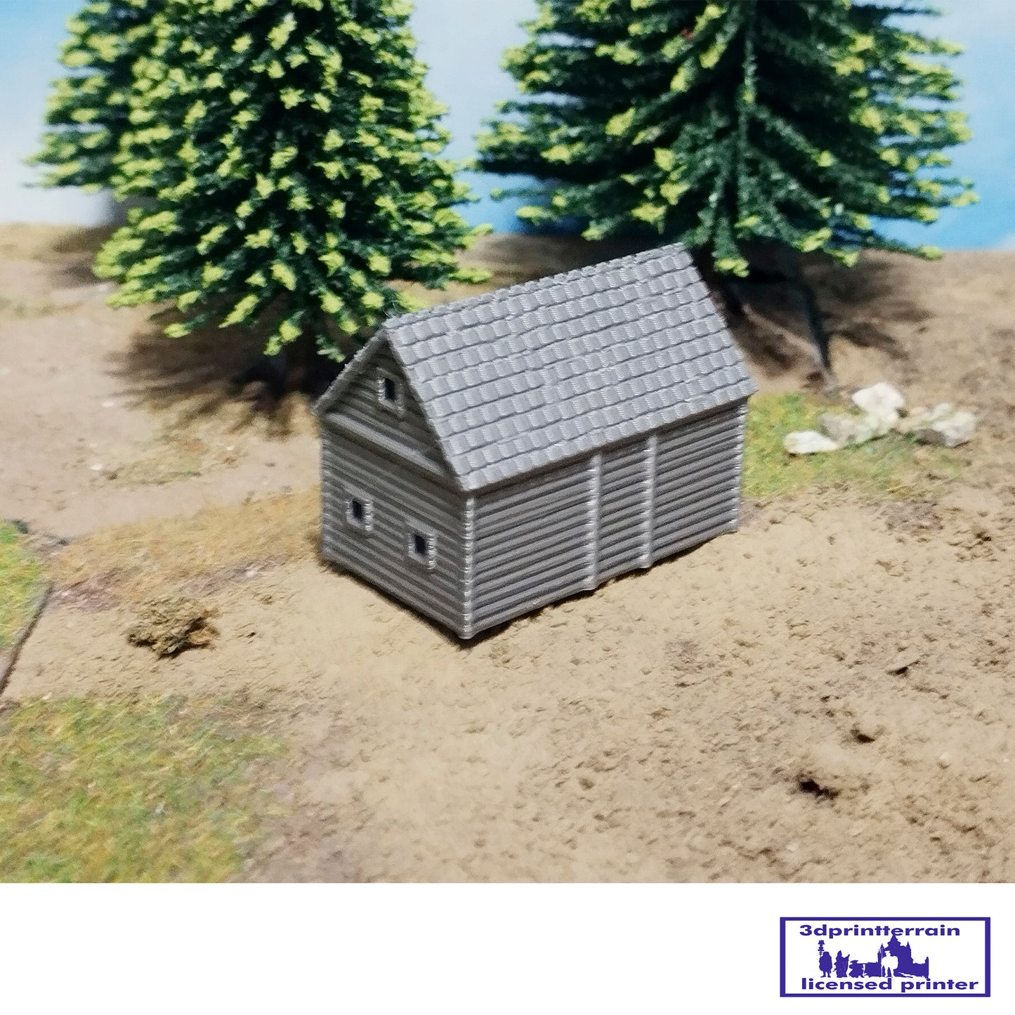 Log Cabin Barn 1