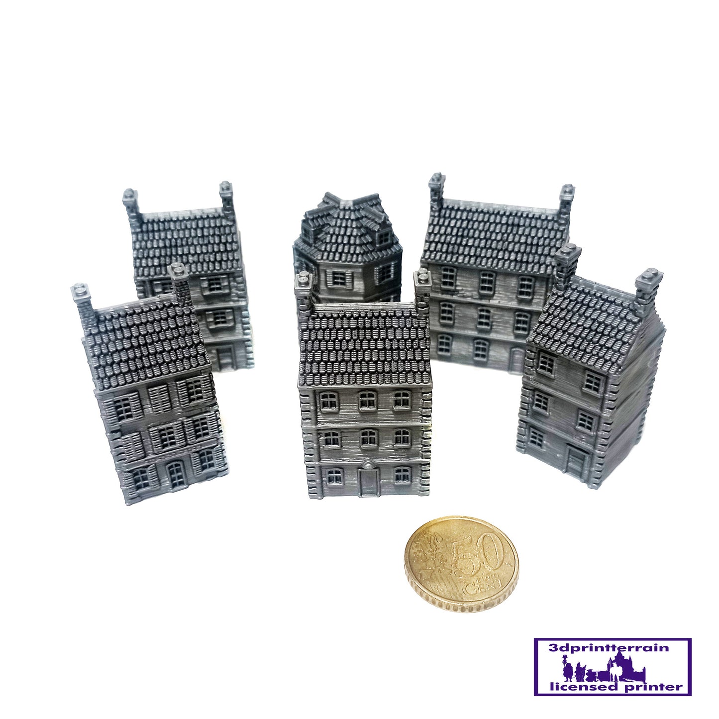 Normandy Town Set 1