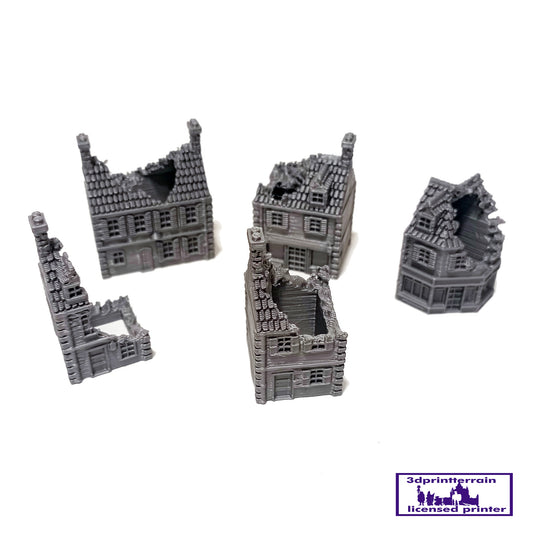 Collection Normandy Town Destroyed 1
