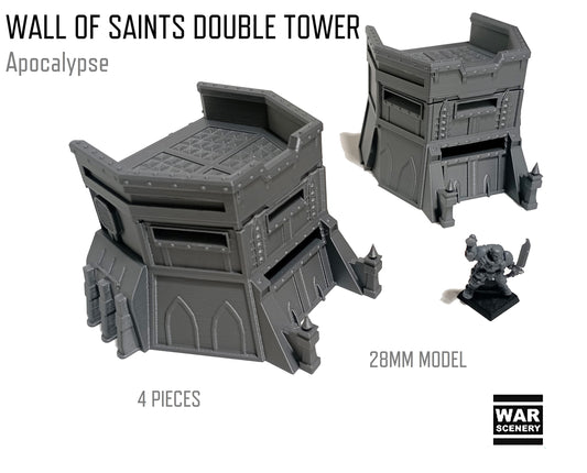 Wall of Saints Double Tower