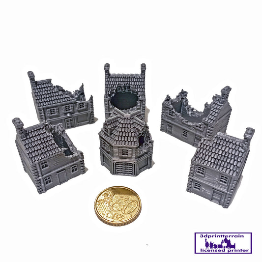 Collection Normandy Town Destroyed 2