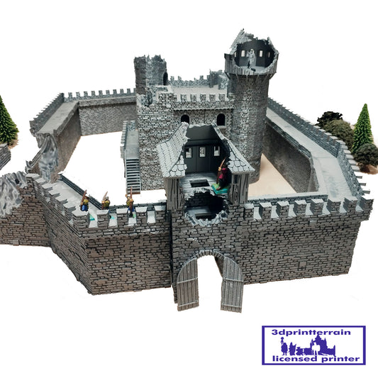 Castle Damaged