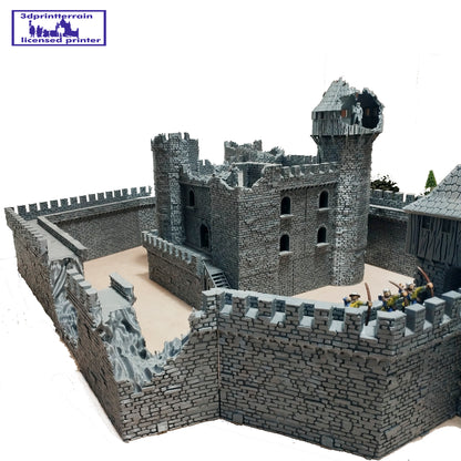 Castle Damaged