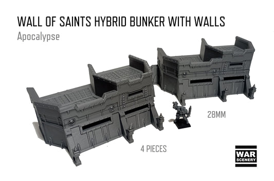 Wall of Saints Hybrid Bunker Walls