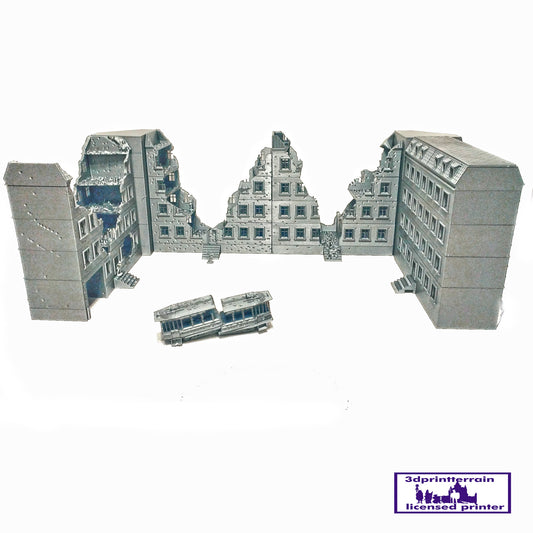 Collection Berlin Houses Destroyed 2