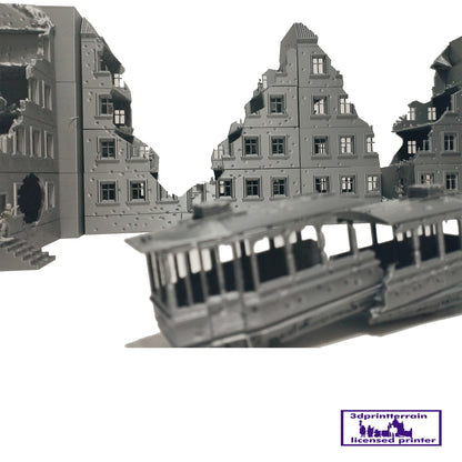 Collection Berlin Houses Destroyed 2