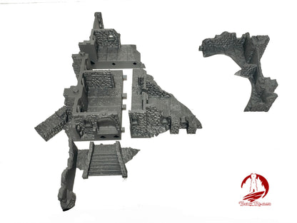 Ruined Monastery Dracul Transylvania