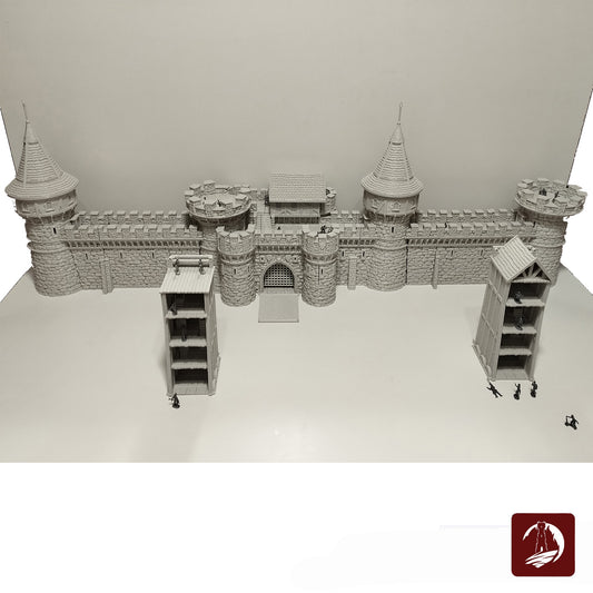 Castle Argent Gate House Breton Border Fortress