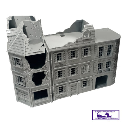 Collection Dunkirk Corner House Damaged