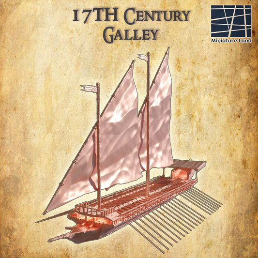 17th Century Galley