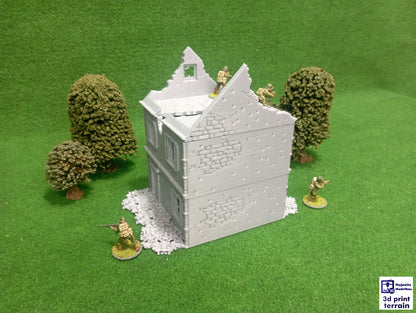 French Destroyed House 5
