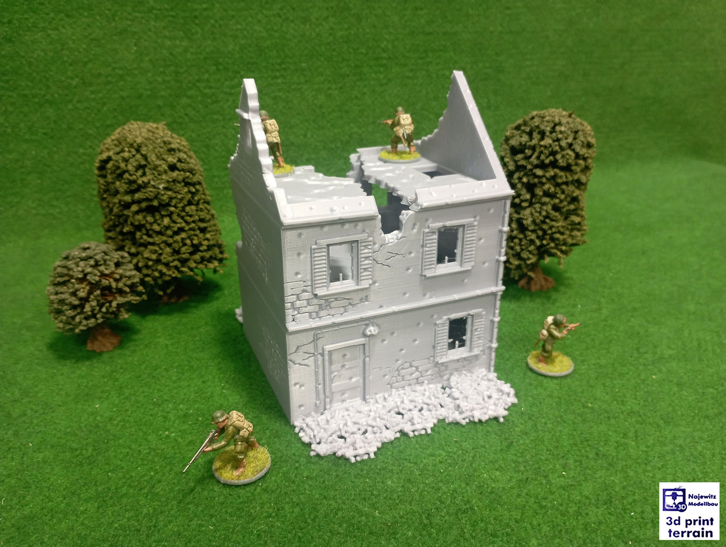 French Destroyed House 5