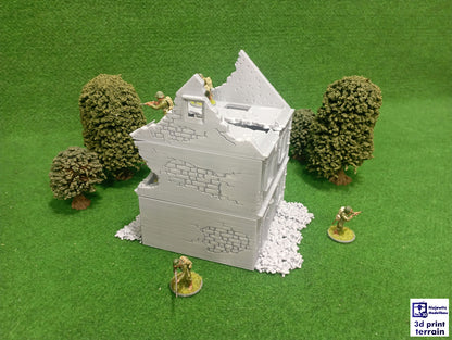 French Destroyed House 5