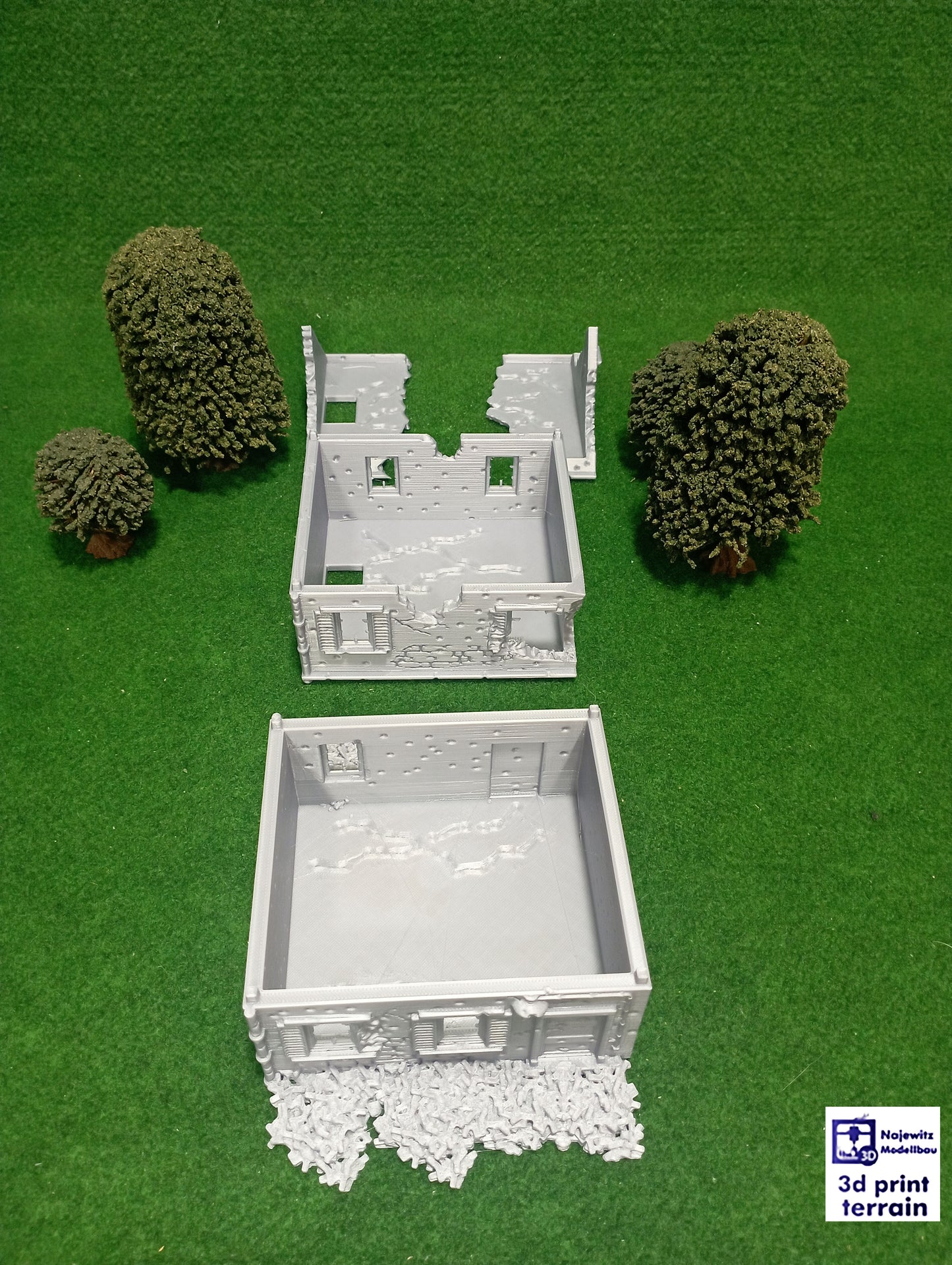 French Destroyed House 5