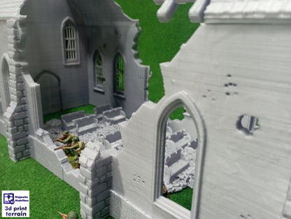 Saint-Privat Church Destroyed