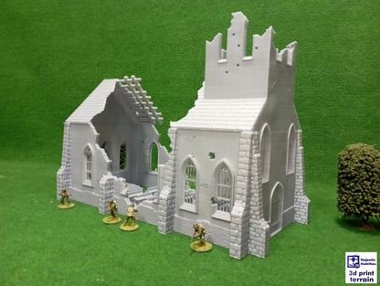 Saint-Privat Church Destroyed