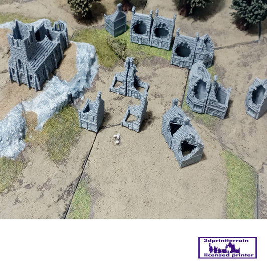 Collection Normandy Town Destroyed 3