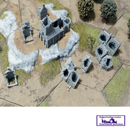 Collection Normandy Town Destroyed 3