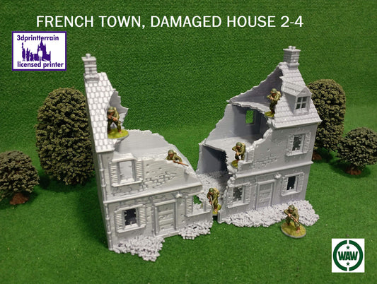 Normandy Town Houses Destroyed 1