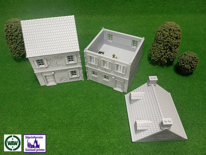 Normandy Town Houses Destroyed 1