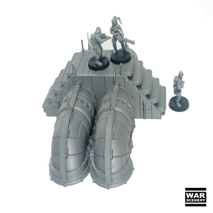 Sci-Fi Industrial Pipes
