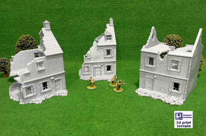 Normandy Town Houses Destroyed 2