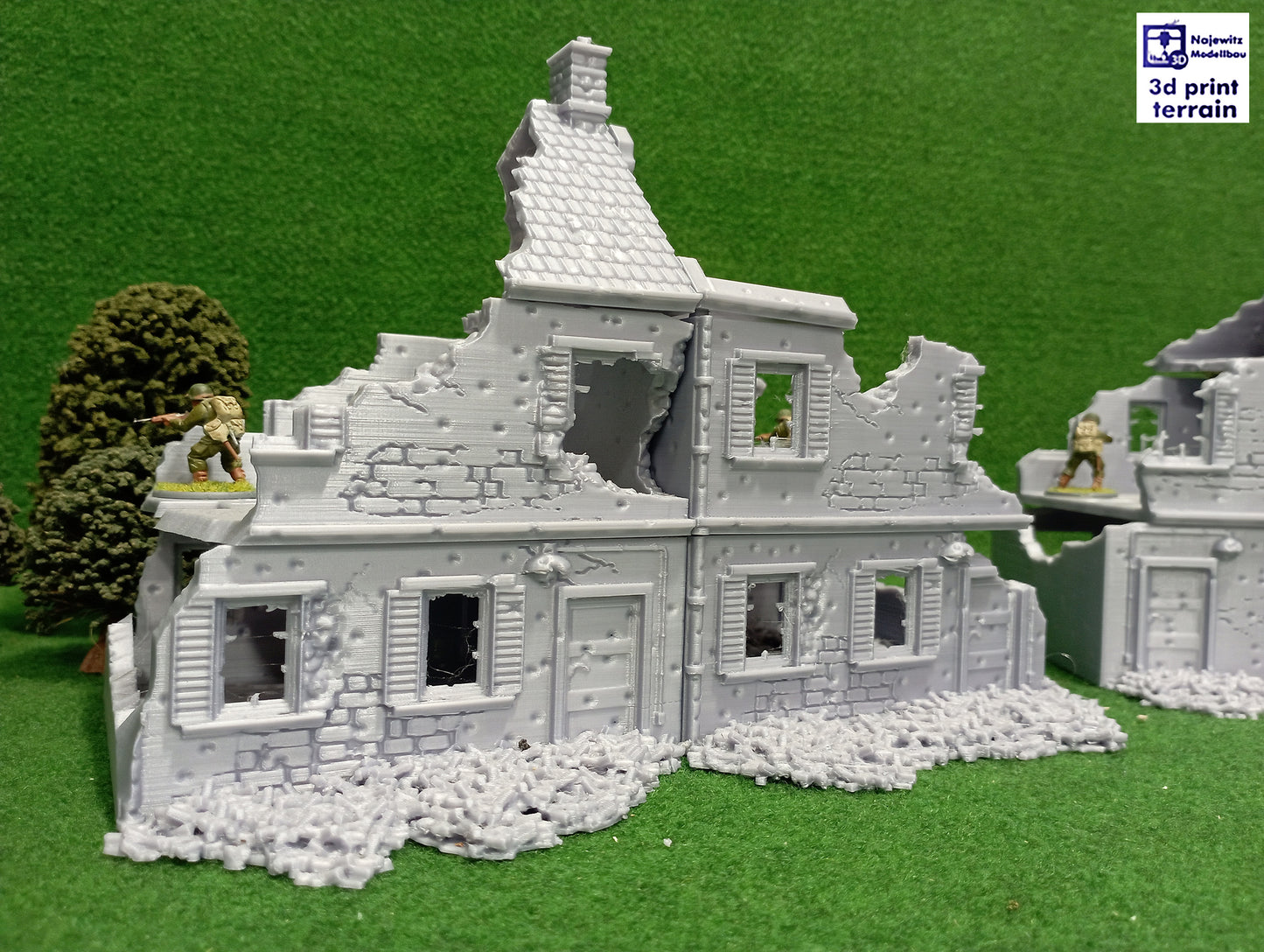 Normandy Town Houses Destroyed 3